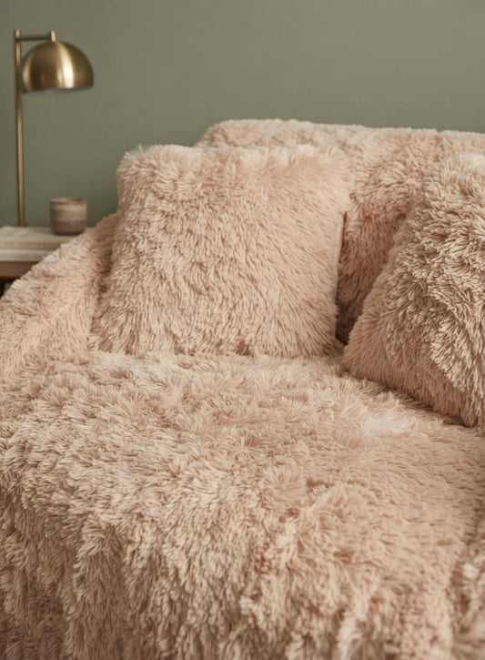 Cloud Nest Fur Two-Seater Sofa