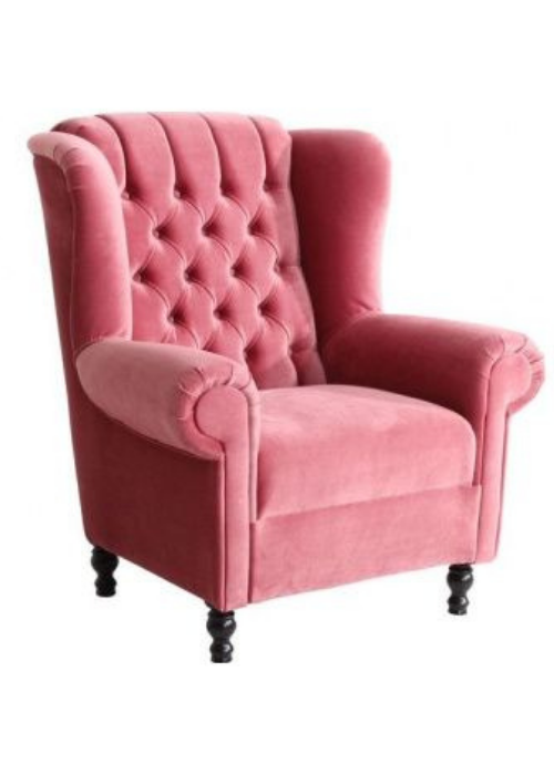 Rose Velvet Luxury Single Sofa Chair