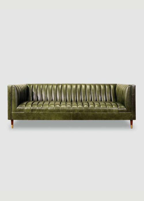 Olive Luxe Channel Hudson 3 Seater Sofa Set