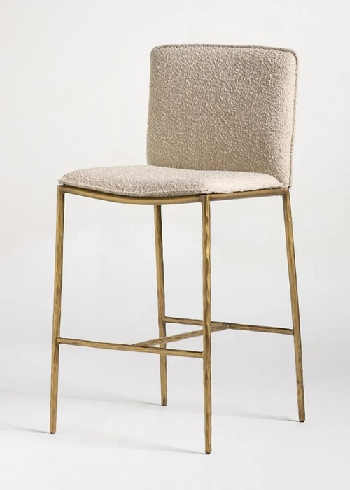 Luxe Gold Frame Accent Dining Chair