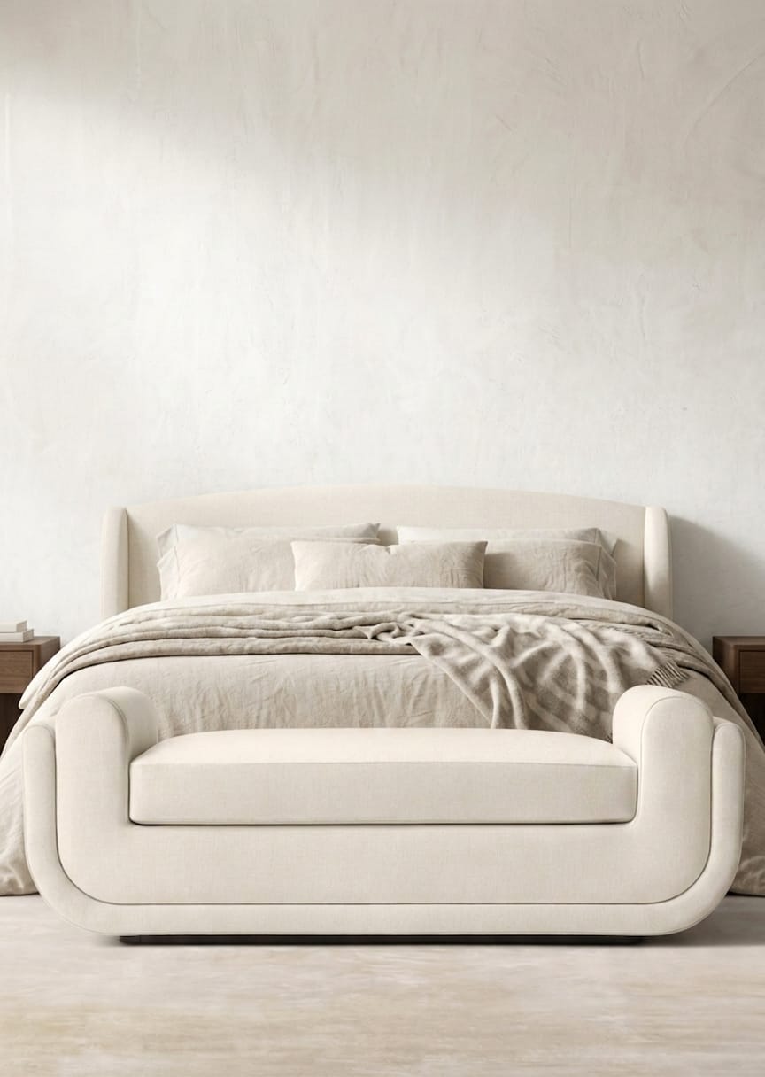 Lunara Luxe Ottoman Bedroom Bench