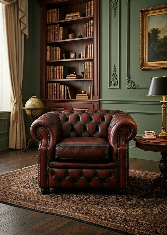 Royal Chesterfield Luxury Single Sofa Chair