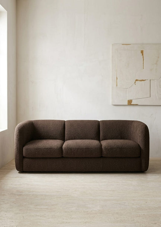 Nova Curved Three Seater Sofa Set for Living Room