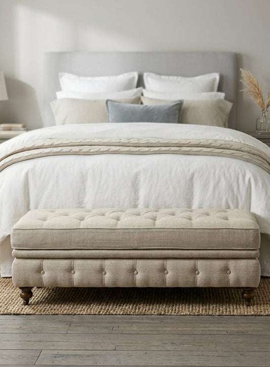 Elara Tufted Storage Bedroom Bench Seat