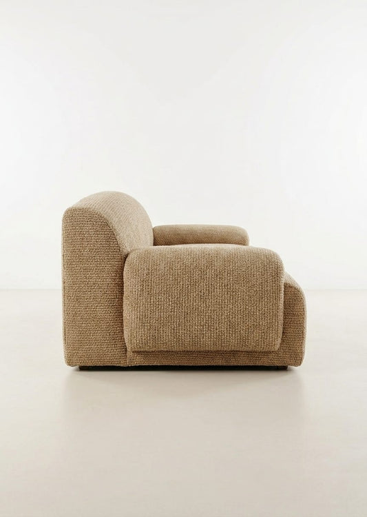 Lunara Curved 3 Seater Sofa Set