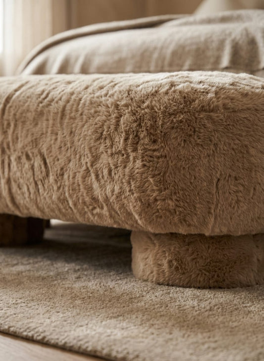 Cloud Plush Bedroom Bench