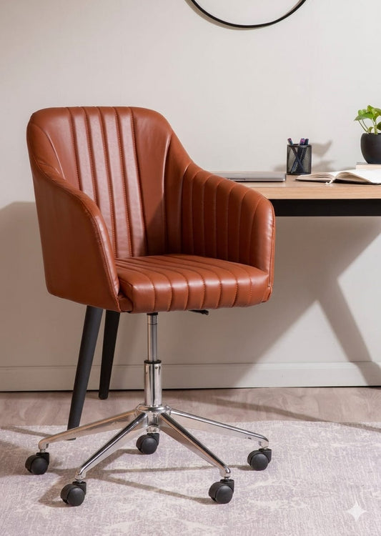 Monarch Leatherette Lounge Chair