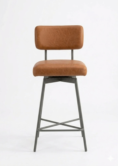 Modern Cushioned Bar Chair Stool