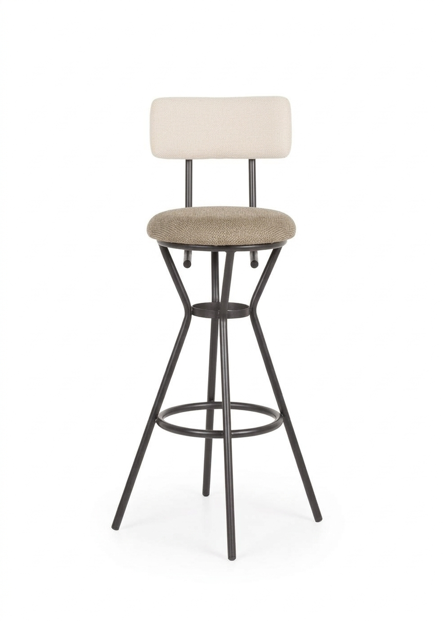 Classic Comfort Upholstered Bar Chair Stool