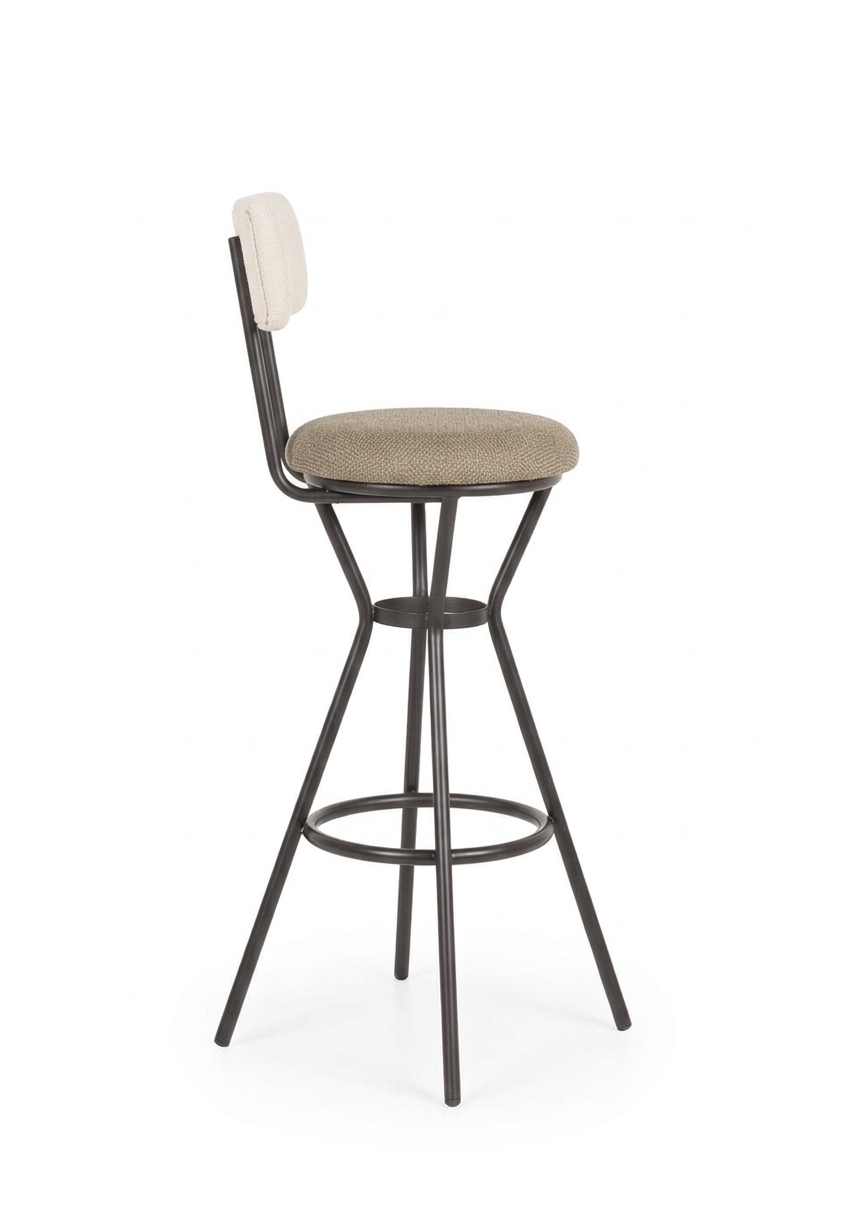 Classic Comfort Upholstered Bar Chair Stool