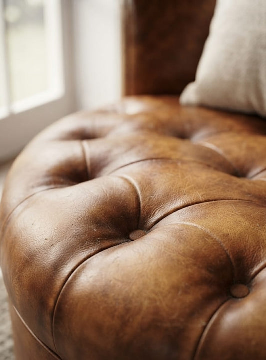 Crescent Chester Leather Armchair