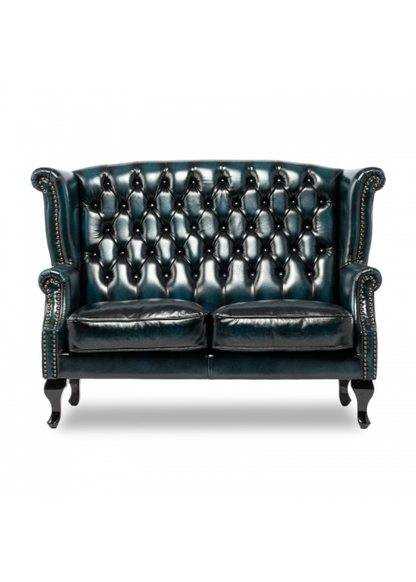 Regal Wingback Chesterfield 2 Seater Sofa Set