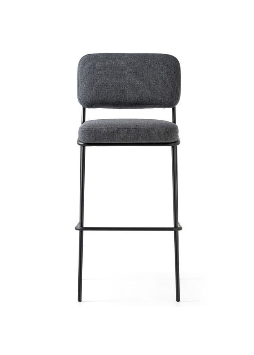 Minimal Comfort Upholstered Bar Chair Stool