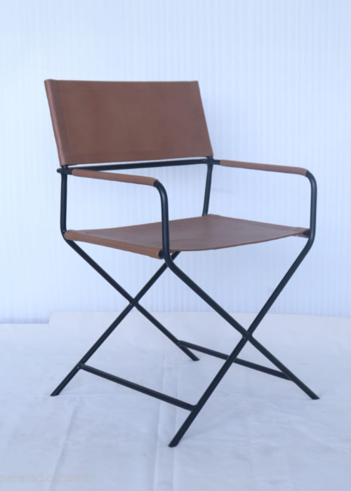 Urban Luxe Leather Director Chair