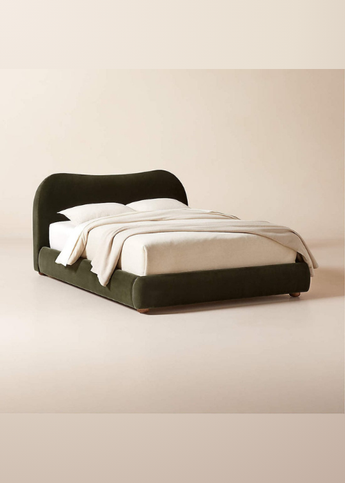 Olivia Sculptural Modern Luxury Designer Bed