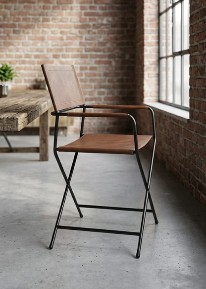 Urban Luxe Leather Director Chair