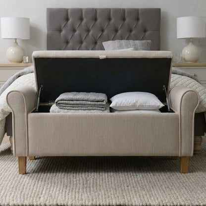 LuxeLift Storage Bedroom Bench