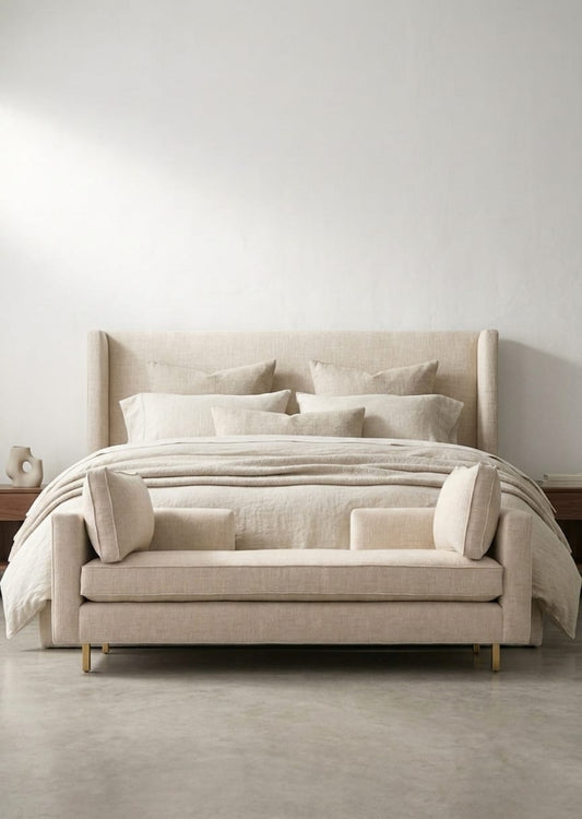 Veloura Luxe Ottoman Bedroom Bench