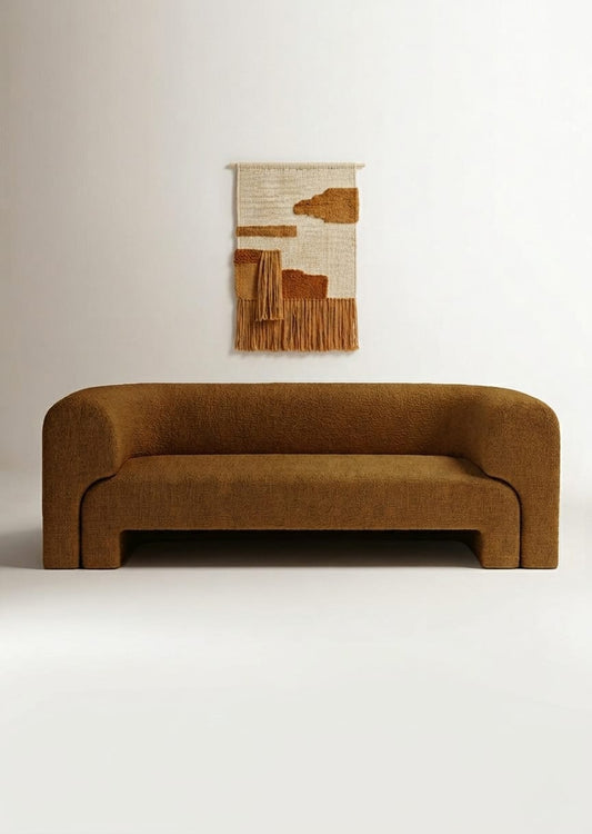 Terra Luxe Curved Three Seater Sofa Set