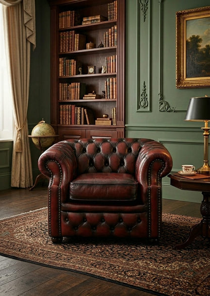 Royal Chesterfield Luxury Single Sofa Chair