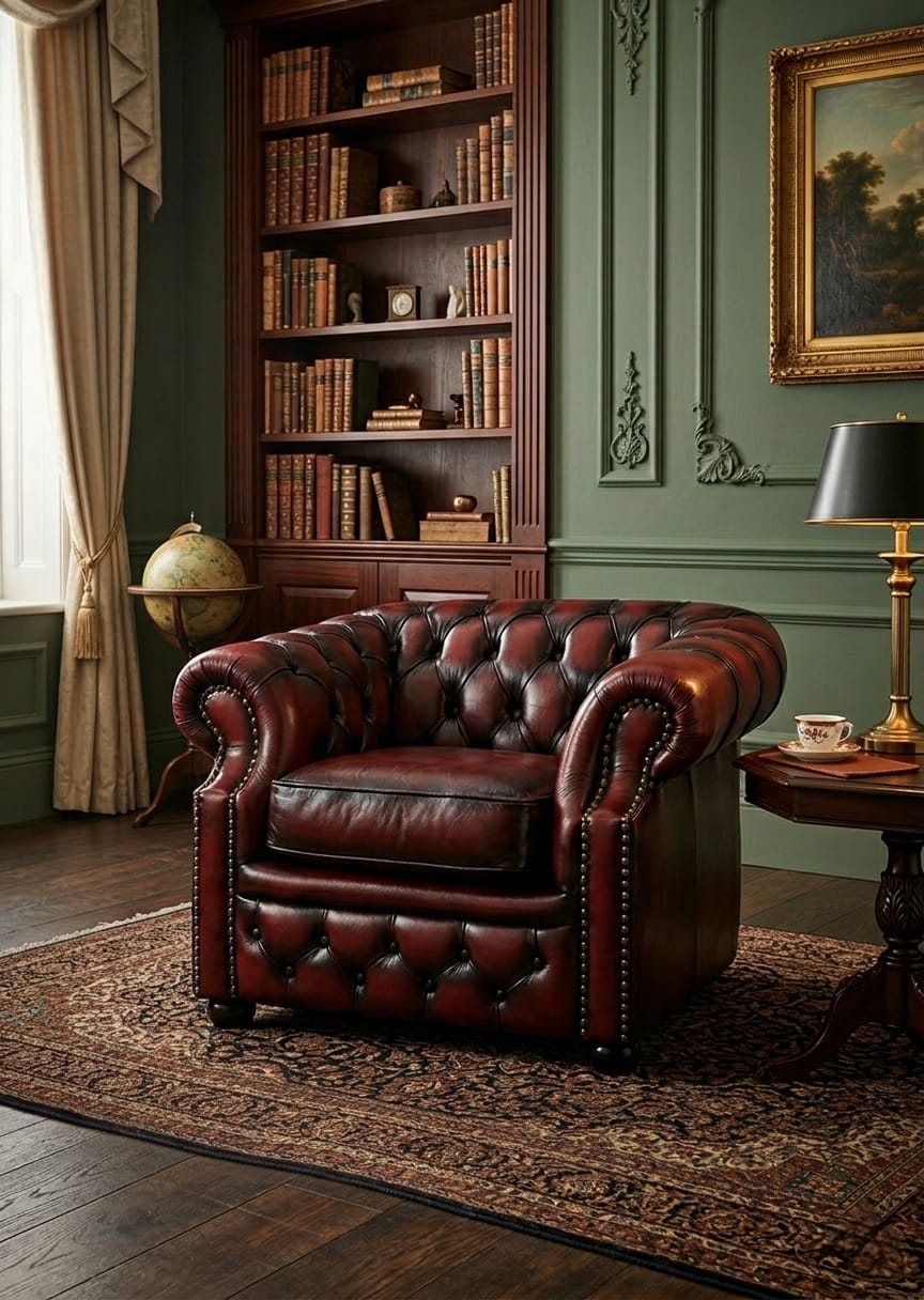 Royal Chesterfield Luxury Single Sofa Chair