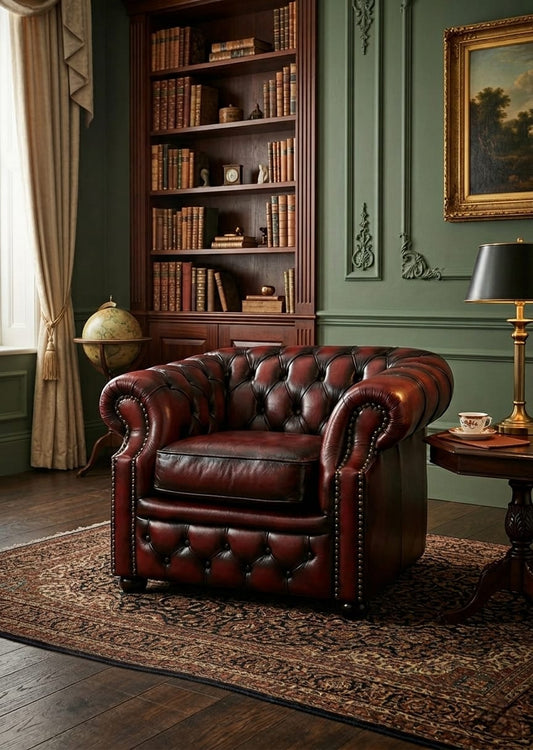Royal Chesterfield Luxury Single Sofa Chair