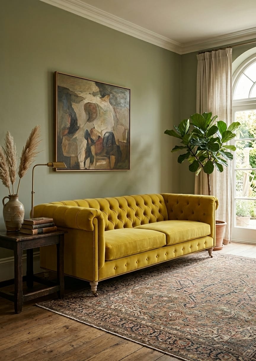 Royal Chesterfield 3 Seater Sofa Set