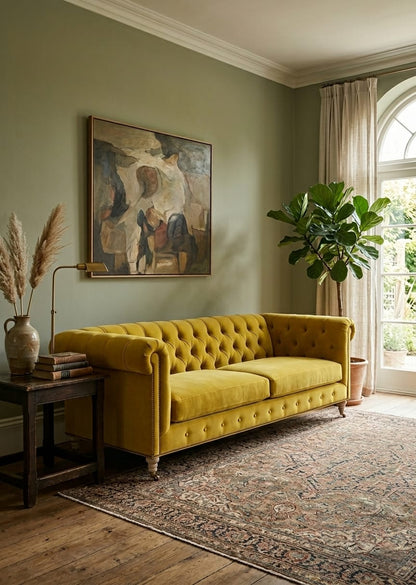 Royal Chesterfield 3 Seater Sofa Set