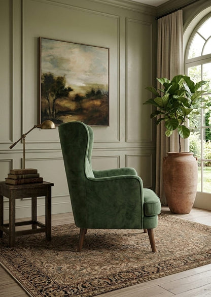 Emerald Crest Luxury Single Sofa Chair