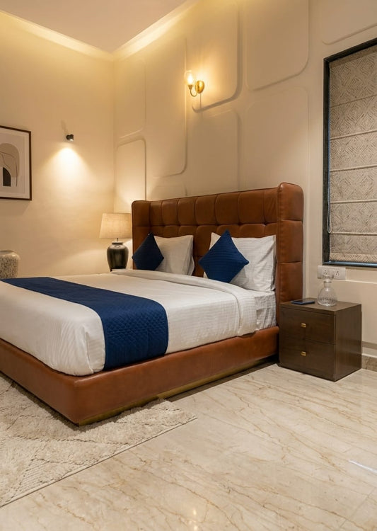 Regal Crest Luxury Leather Bed