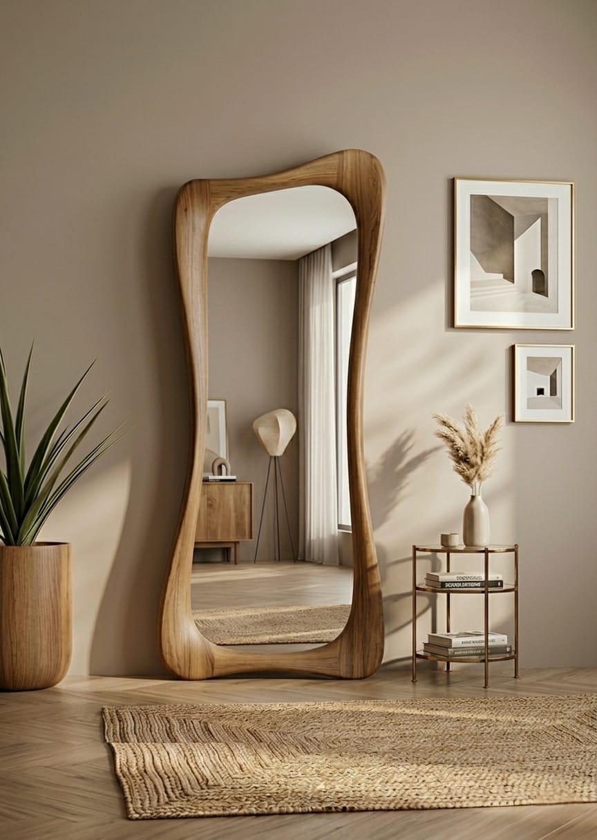 Aurora Wave Luxury Mirror