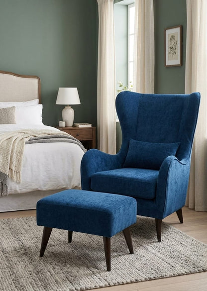 Royal Wingback Luxury Single Sofa Chair