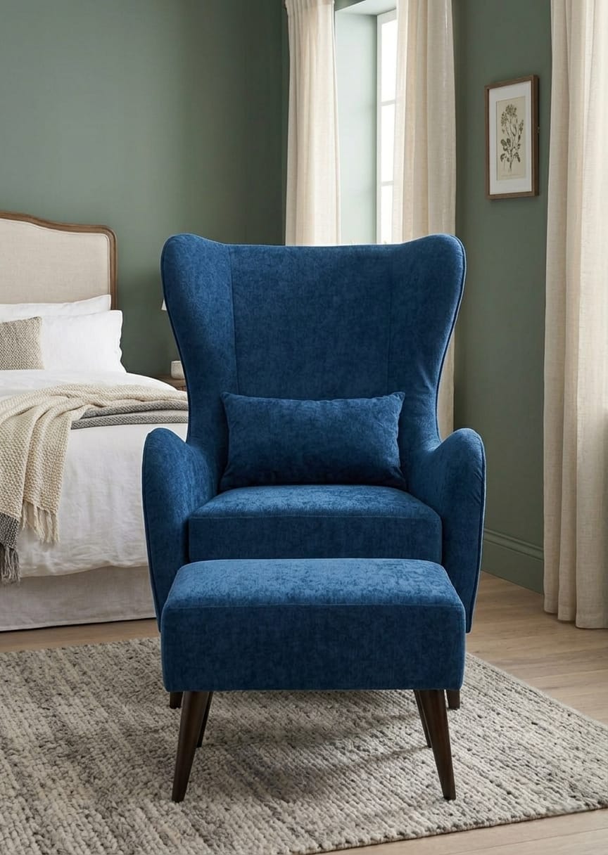 Royal Wingback Luxury Single Sofa Chair