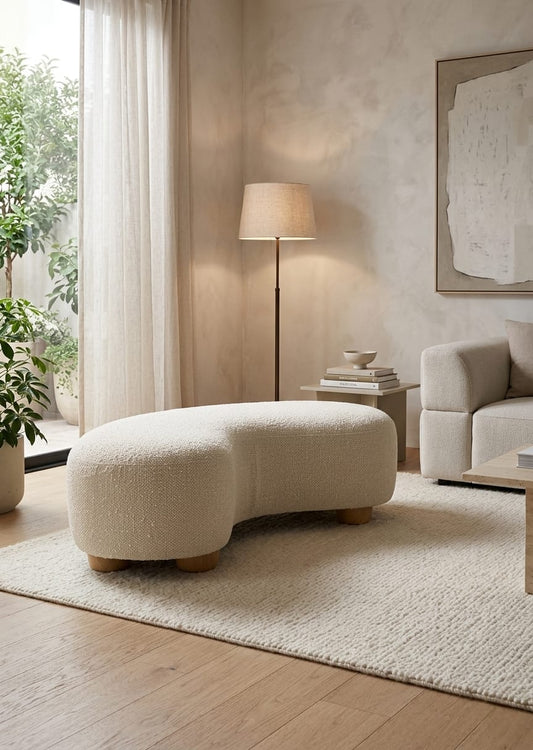 Luna Curve Bedroom Bench