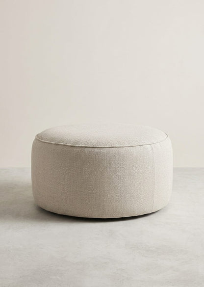 Nova Round Pouf Ottoman Stool