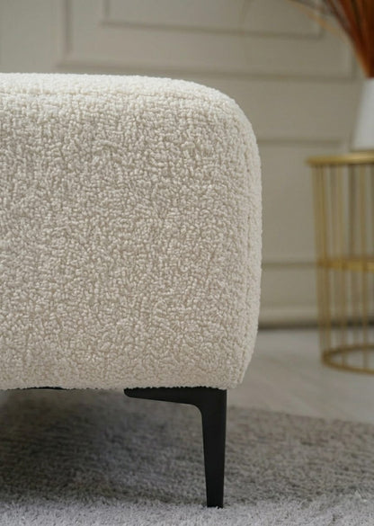 Aria Upholstered Ottoman Chair Lounge Stool
