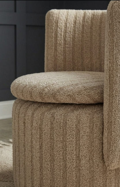 Luna Swivel Ottoman Chair Lounge for Living Room