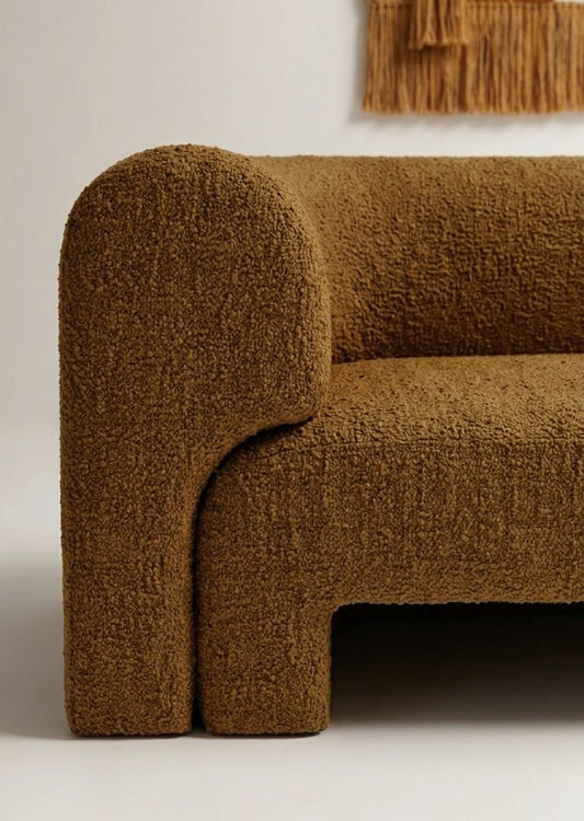 Terra Luxe Curved Three Seater Sofa Set