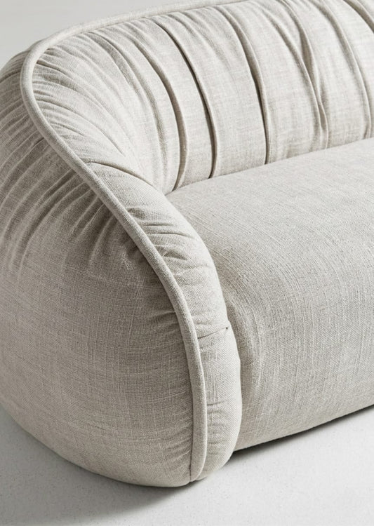 Aurelle Curve Three Seater Sofa Set
