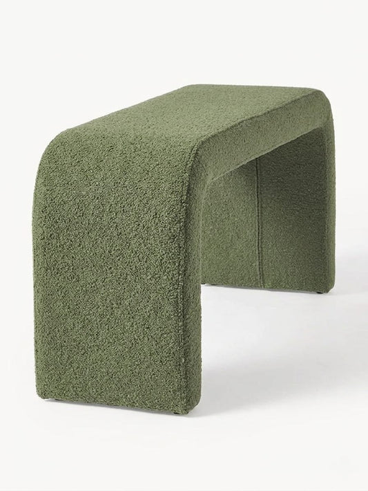 Verde Arc Ottoman Bench