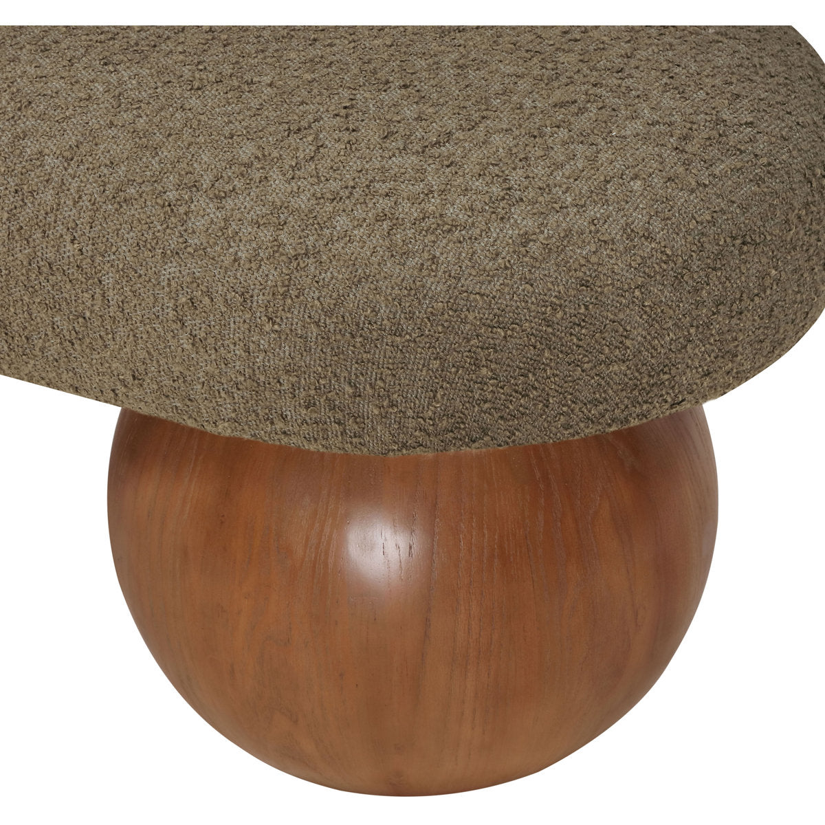 OrbBase Modern Wooden Ottoman Bedroom Bench