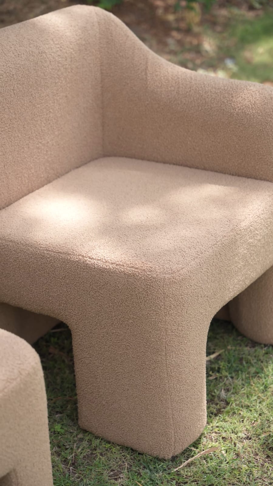 Nova Curved Ottoman Chair Lounge