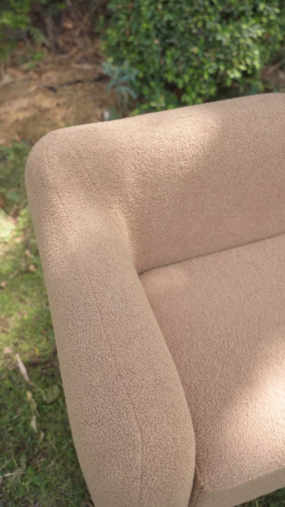 Nova Curved Ottoman Chair Lounge
