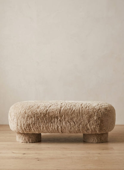 Cloud Plush Bedroom Bench