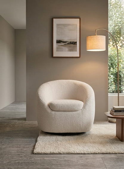 Marshmallow Boucle Lounge Chair