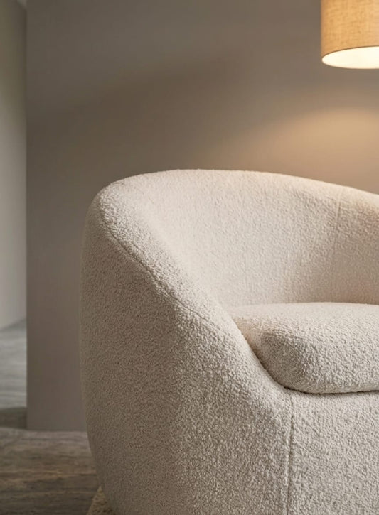 Marshmallow Boucle Lounge Chair