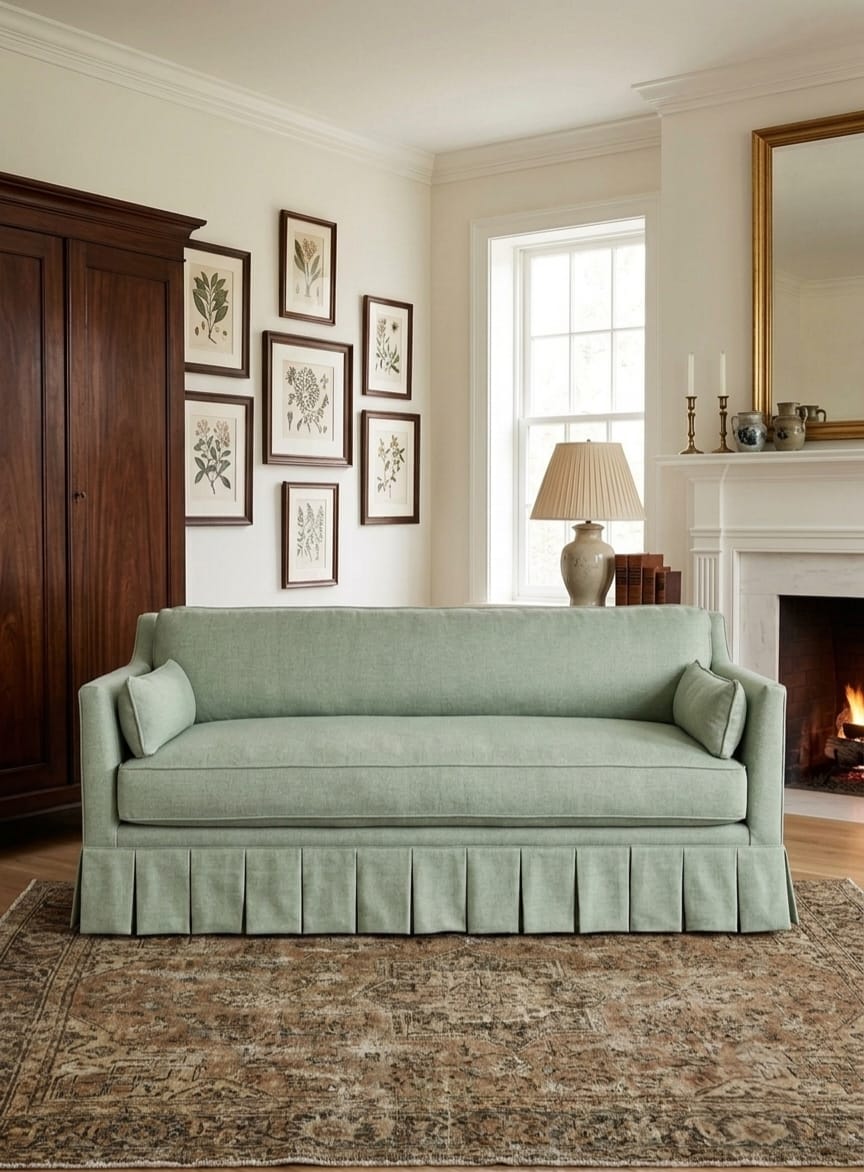 Willow Classic Skirt Sofa