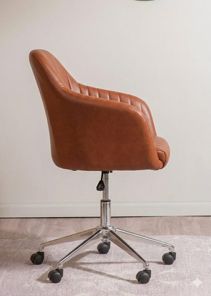 Monarch Leatherette Lounge Chair