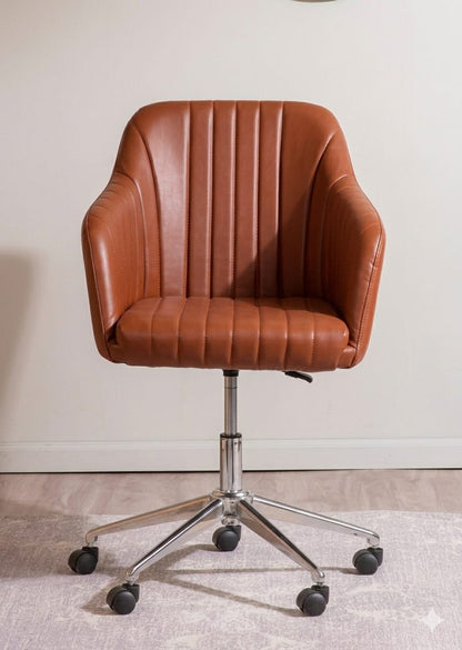 Monarch Leatherette Lounge Chair