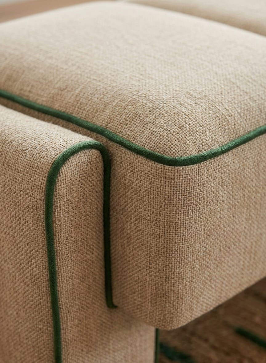 Verde Modern Ottoman Stool